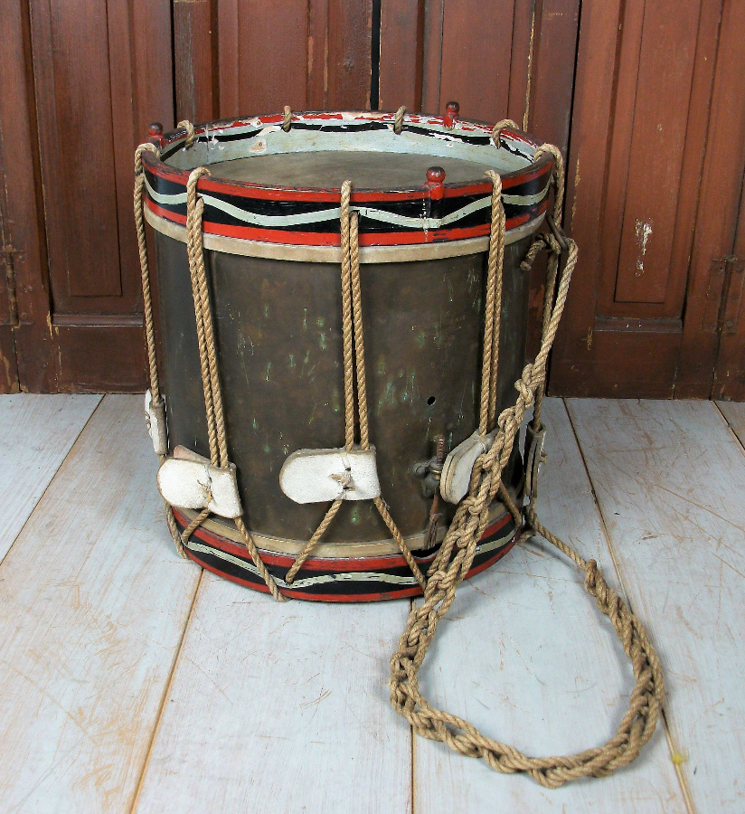 Victorian Military Drum by Potter, London